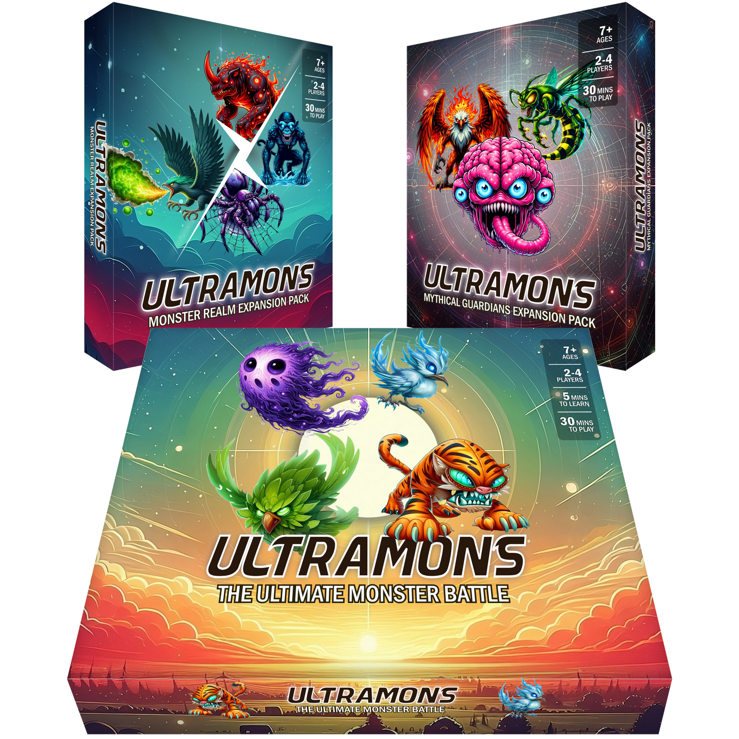 Ultramons Deluxe Edition + Expansion Packs  (Pre-Order)