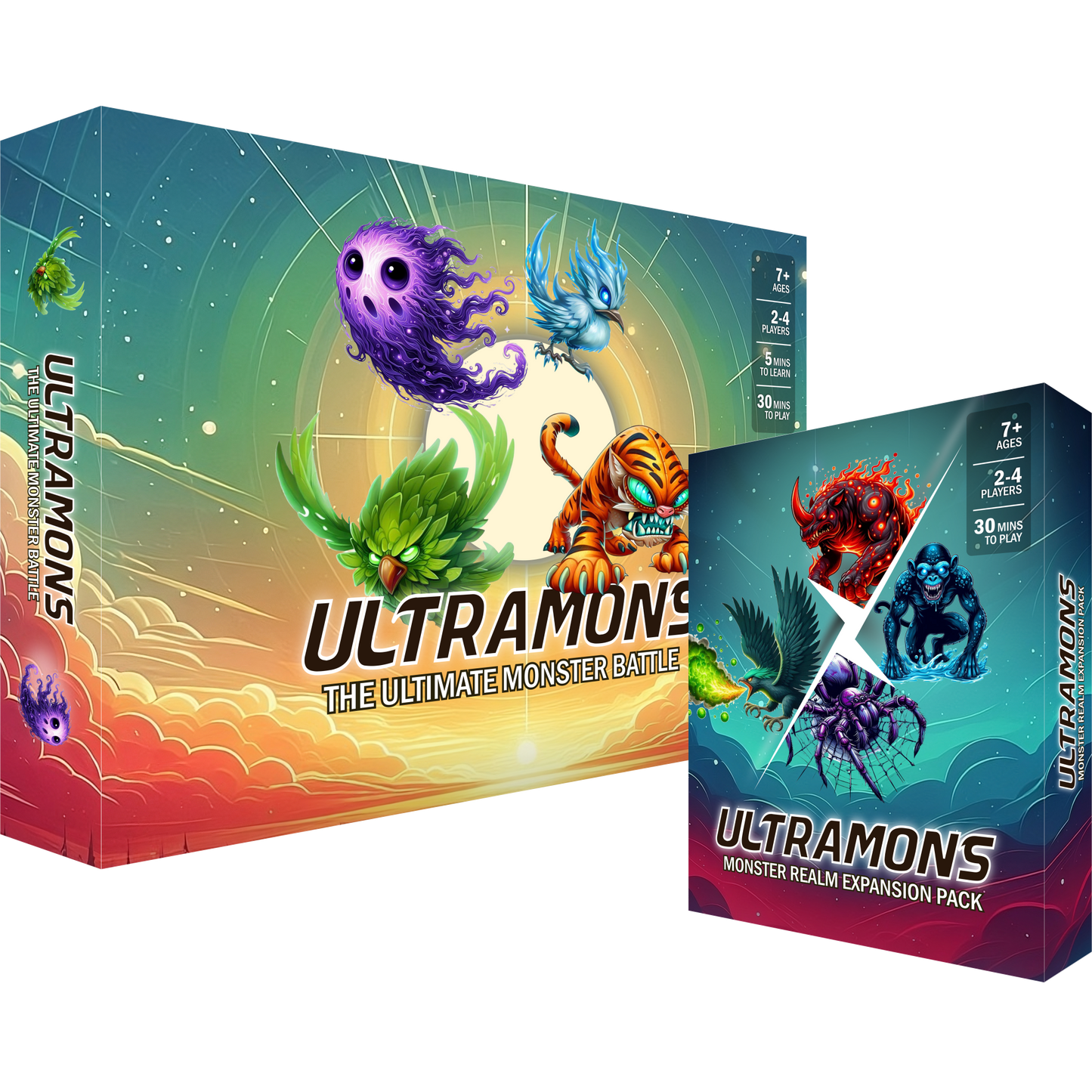 Ultramons Deluxe Edition + Monster Realm Expansion Pack  (Pre-Order)