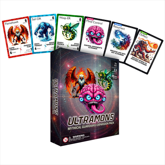 Mythical Guardians - Ultramons Expansion Pack for Adults, Kids & Teens