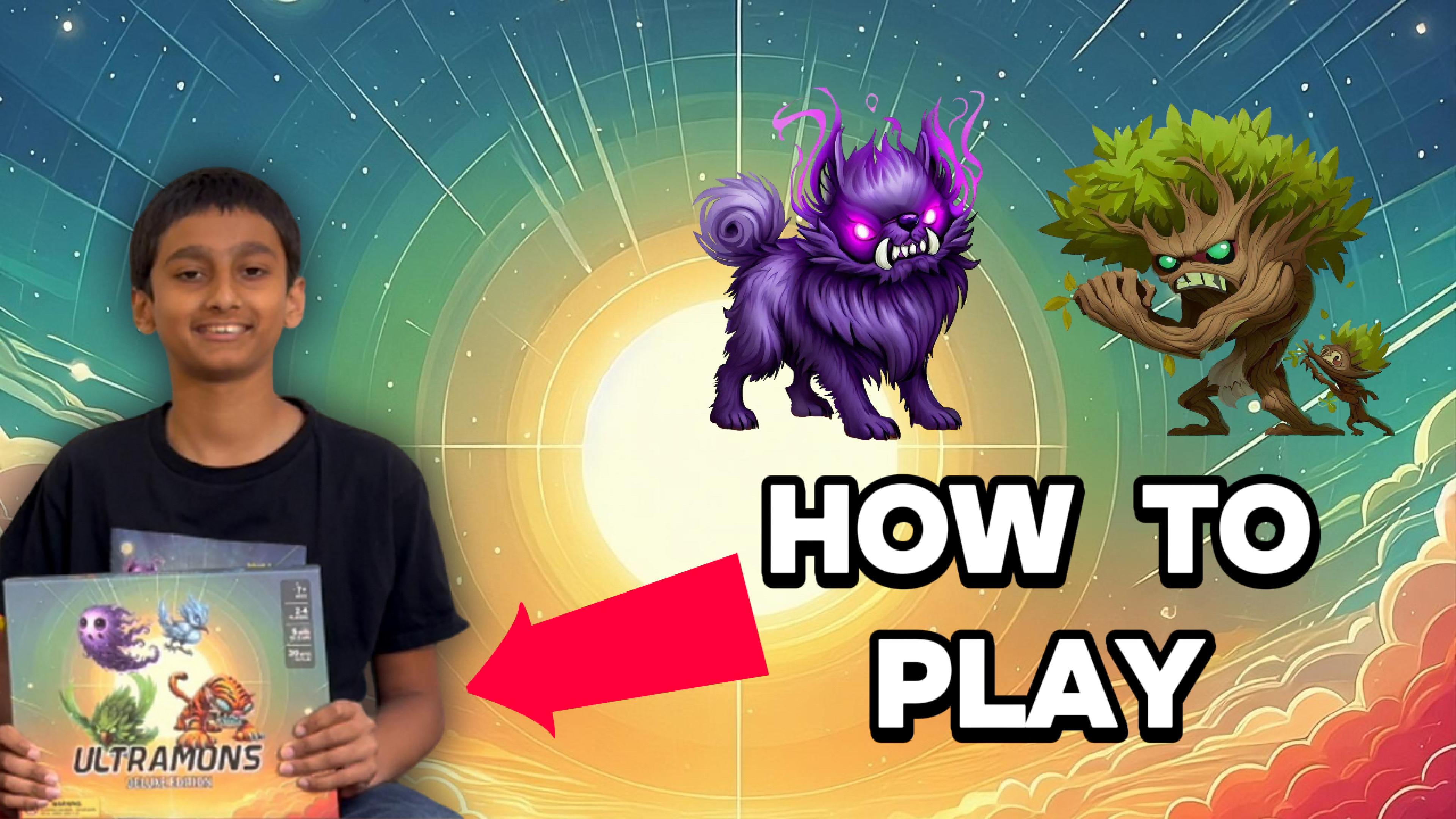 Load video: Ultramons Unboxing And Game Play Video