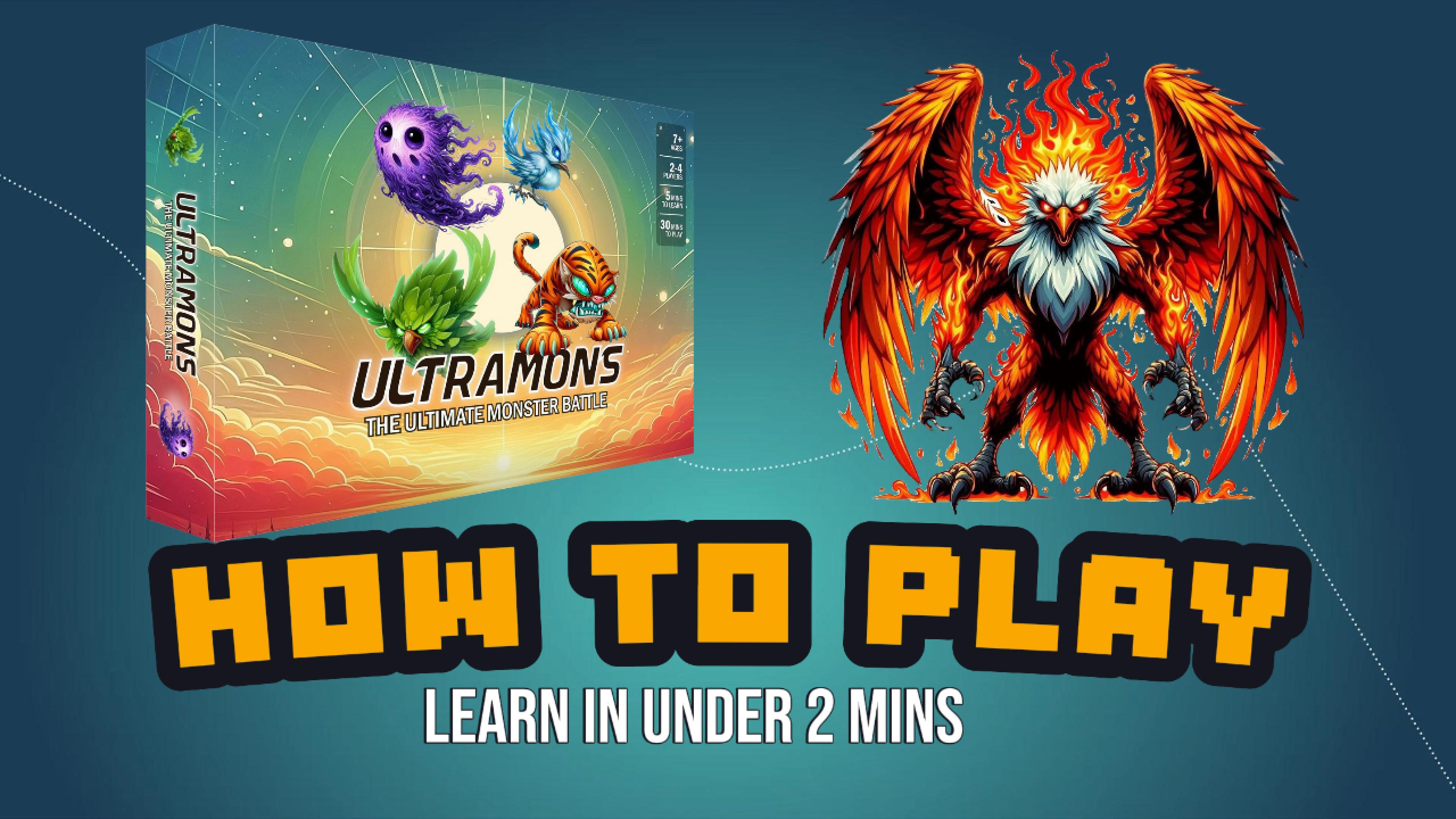 Load video: Ultramons How To Play in Under 2 Minutes